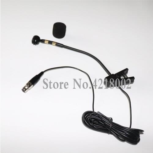 Music Instruments Guitar Saxophone Microphone Condenser Lapela Mic for Shure Wireless Transmitter XLR Mini 4Pin
