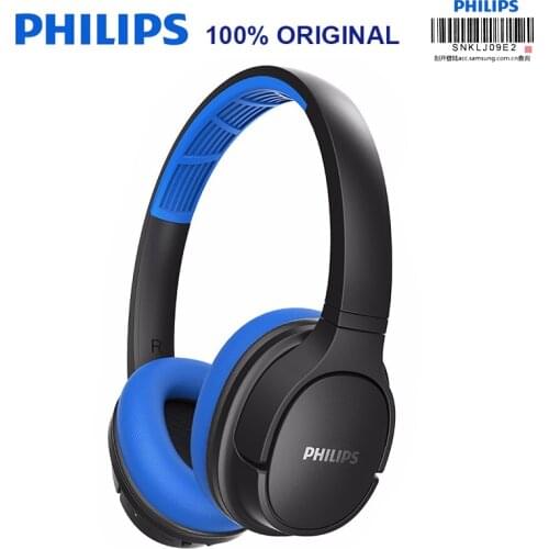 NEW PHILIPS TASH402 Wireless Headset Bluetooth 5.0 with Mic Sports Headphone for xiaomi SamSung Support Official Verification
