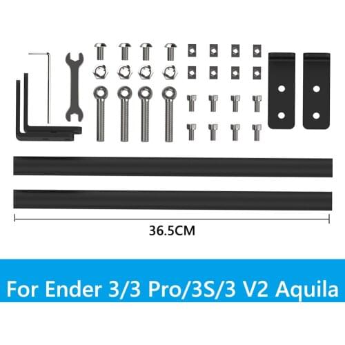 2021 Upgrade 3D Printer Parts Aluminum Alloy Tie Rod Stability Z Axis Fixed Supporting Pull Rod Kit for 3D Printer