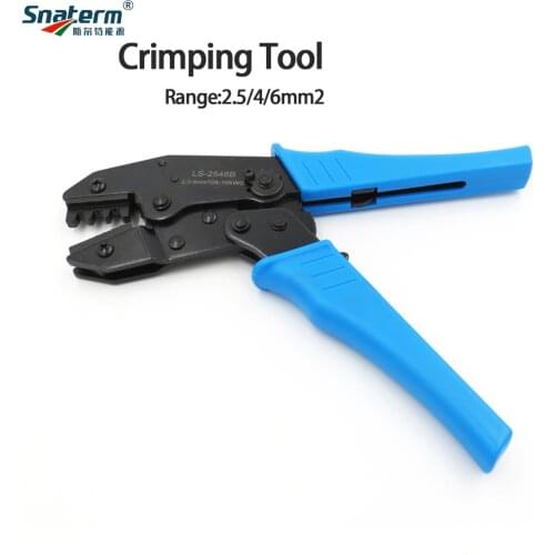 Solar connector Crimping tool for solar cable connector 2.5m2 4mm2 6mm2, PV Crimping Cutting tools DIY wire AWG 14 12 10