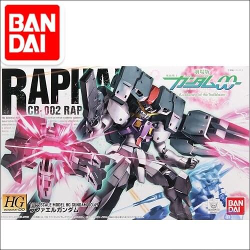 Original Japaness Gundam Model HG 1/144 00 RAPHAEL GUNDAM Mobile Suit Kids Toys