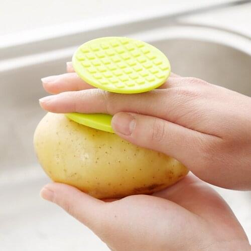Plastic Double-Sided Cleaning Plane Peeler For Vegetables And Fruits Potato Carrot Kitchen Supplies Tool