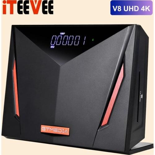 1PC GTmedia V8 UHD DVB S2 Satellite Receiver Built WIFI support H.265 DDVB-S/S2/S2X+T/T2/Cable/ATSC-C/ISDBT Better V8X V7S PLUS