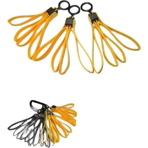 1set/3pcs Tactical Plastic Cable Tie Strap Handcuffs CS Decorative Belt Yellow Black