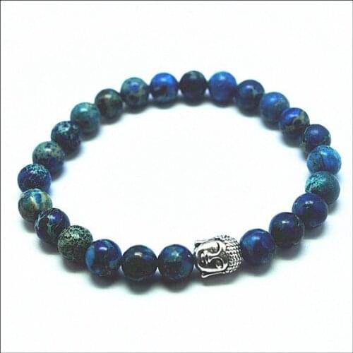 2 pcs/lot natural womens stone bracelets charms size 8mm top fashion