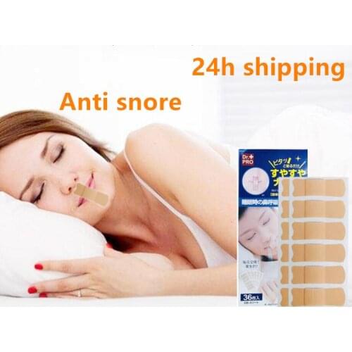 Anti Snoring Patch Prevent Snoring Talk in sleep Stop snore Better Breathe Good Sleeping Nose Patch Mouth Lip Sticker Unisex