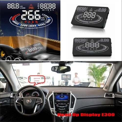 Car HUD Head Up Display For Cadillac SRX 2012~2015 Refkecting Windshield Screen Safe Driving Screen Projector
