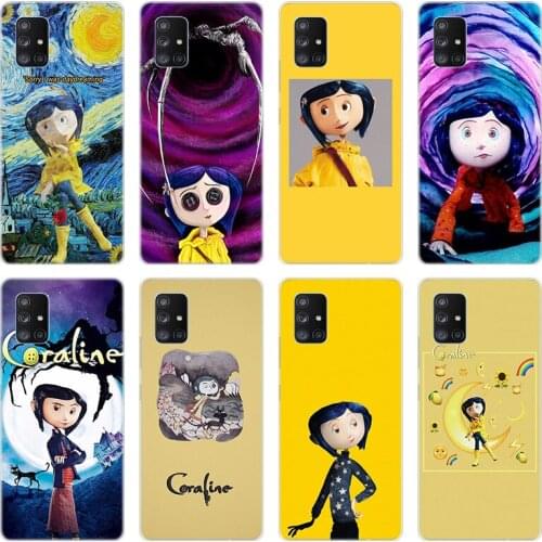Coraline and the magic door Soft Case for Samsung Galaxy A10 A21 A30 A50 A70 S A20 E A40 A01 A11 A31 A41 A51 A71 A81 A91 Cover