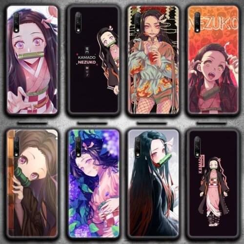 Demon Slayer Kamado Nezuko Phone Case For Huawei Nova 6se 7 7pro 7se honor 7A 8A 7C 9C Play