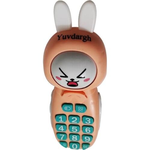 Yuvdargh Toy Mobiles,Children Appease Mobile Phones with Music,Electronic Learning Musical Mobile, Great for Child