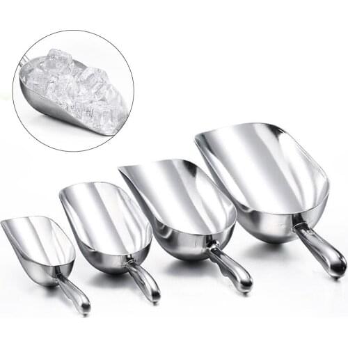 Multifunctional Bar Shovel Ice Candy Flour Food Cube Scoop Small Buffet Aluminium Dropshipping
