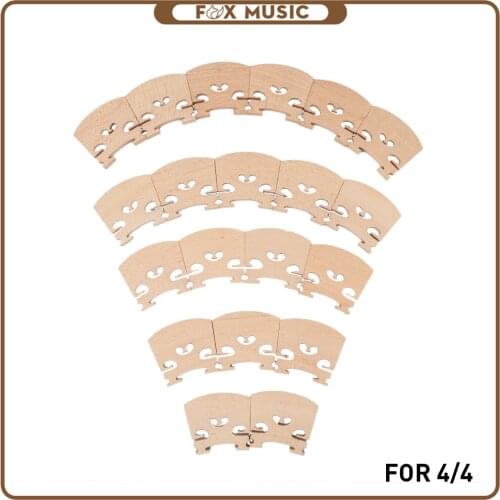 20PCS Violin 4/4 Bridge Violin Accessories Musical Instrument Accessories New Set