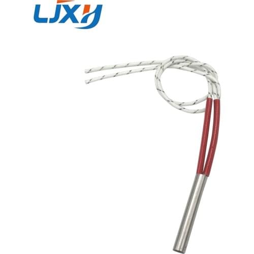 LJXH Ceramic Cartridge Heater, 6x50mm/0.236x1.97" Electric Heat Element, 80W/100W/120W Mold Heating Element (2PCS/LOT)