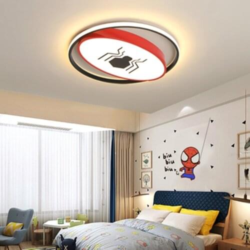 Spider Dream Modern led chandelier for children room boy room kids room bedroom home deco led ceiling chandelier fixtures