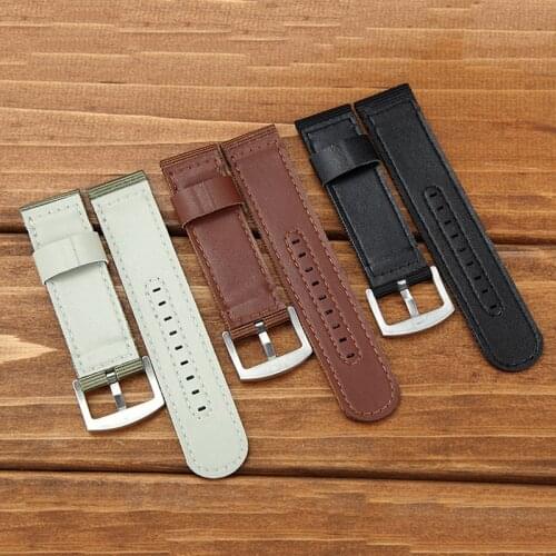 12cm New Watch Bracelet Belt Woman Watchbands Artificial Leather Strap Watch Band 18-24mm Multicolor Watch Bands Parts