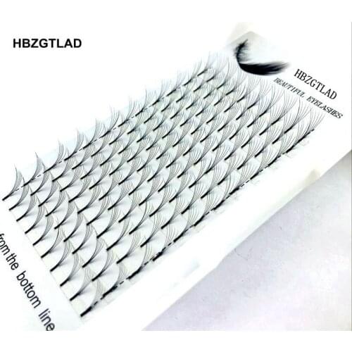 NEW 3D/4D/5D/6D/10D Russian Volume Eyelashes Extension Short/Long Stem Pre made Fans C/D Mink Lash Eyelash Individual Extensions