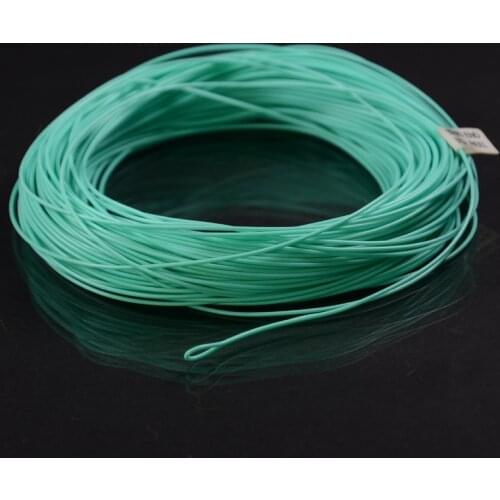 WF-5F 100FT Weight Forward Floating Fly Fishing Line 5wt Fly Line wth the Fused Loops