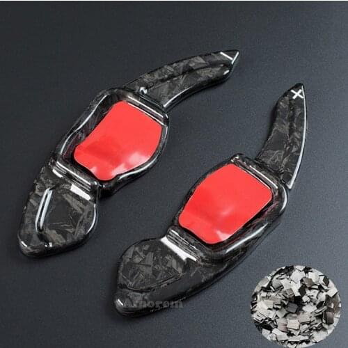 Carbon Fiber Steering Wheel Paddle Shift For Skoda Superb Octavia A7 MK3 Scala Monte Carlo Scout Fabia Extend Shifters