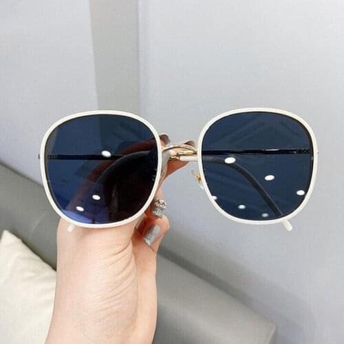 Fashion Round Oversize Sunglasses Women 2021 Men Retro Big Frame High Quality Sun Glasses Outdoor Goggles De Sol Feminino
