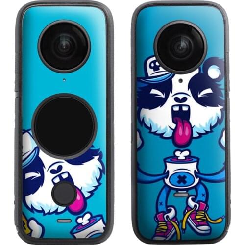 Sunnylife Insta360 One X2 PVC Stickers Protective Film Waterproof Scratch-proof Decals Removable Skin for Insta360 One X2 Access