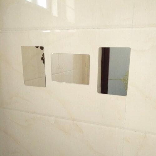 Wholesale 3D Mirror Wall Sticker DIY Poster Stickers Home Decoration Surface Removable Acrylic Wall Sticker Decoration Mural