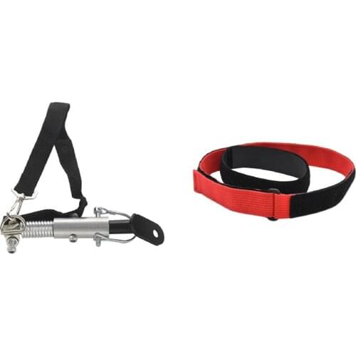1 Set Bike Trailer Hitch Universal Bike Trailer Baby/Pet Hitch Linker Connector & 1x Bike Rack Strap