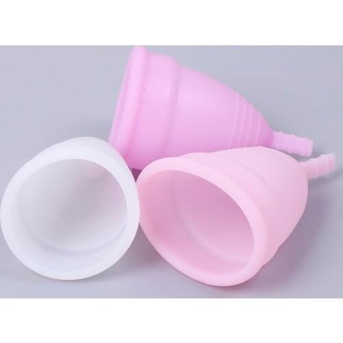 1PC Menstrual Cup For Women Hygiene Medical 100% Silicone Cup Menstrual Reusable Lady Cup Menstrual Than Pads