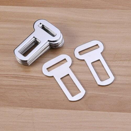 10pcs Pet Dog Cat Car Seat Belt Safety Attachment Buckle Vehicle Seatbelt Harness Buckle