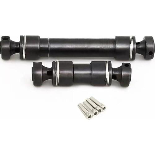 2pcs Hard Steel Shaft RC Crawler Car Replacement Center Drive Shafts for TRAXXAS 1/16 EREVO SUMMIT RC Crawler Car Upgrade Kits