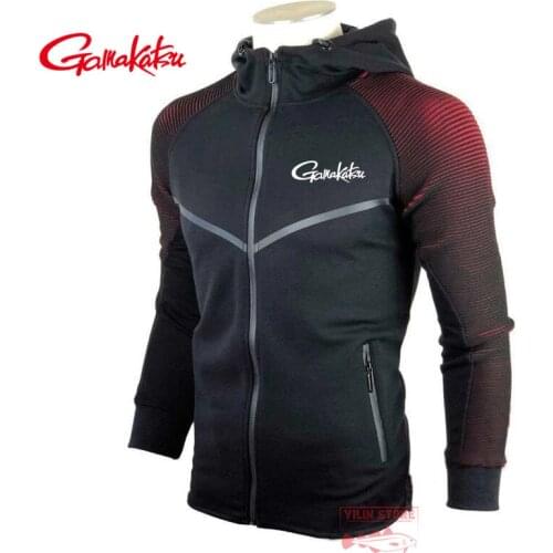 2021 DAIWA Spring Autumn Men Breathable Sport Running CyclingFishing Jacket Zipper Fishing Clothing Hooded Fishing Jacket Coat