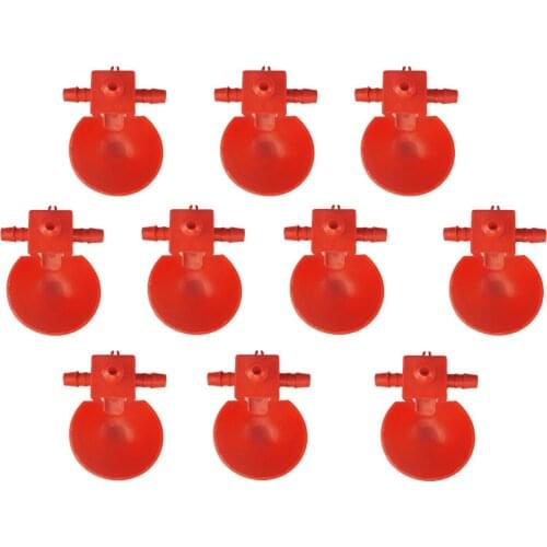 20xHanging Poultry Chicken Drinking Cups Fowl Water Bowl Feeder Farm Tool