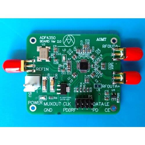 ADF4350 Frequency Synthesizer Development Board PLL Phase Locked Loop Signal Source 137.5M-4.4G