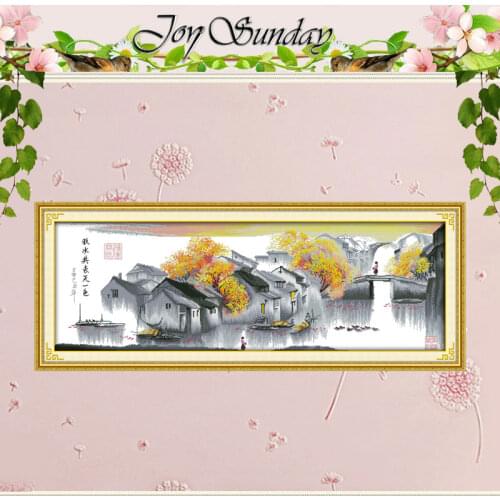 My Dream Home Patterns Counted Cross Stitch 11CT 14CT Cross Stitch Set Wholesale Cross-stitch Kit Embroidery Needlework