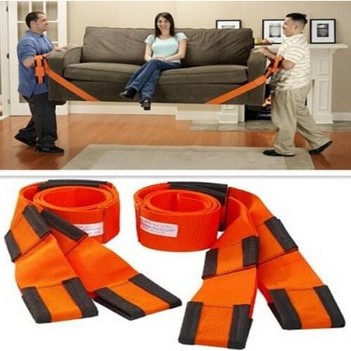 Hot Sale ! 2PCS Moving Straps Forearm Delivery Transport Rope Belt Home Carry Furnishings Easier Furniture Carry Tools 302-0302
