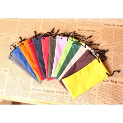 Hot sale Waterproof sunglasses pouch soft Eyeglasses Glasses Bag Case