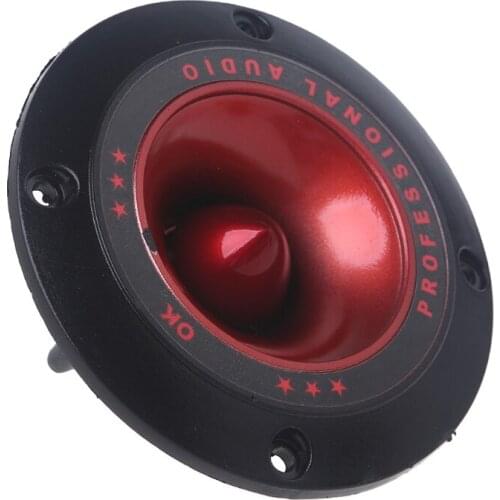 Iezoelectric Tweeter 4" Speaker Treble Ceramic Piezo Loudspeaker PA/DJ Tweeters Replacement Home Subwoofer Stage