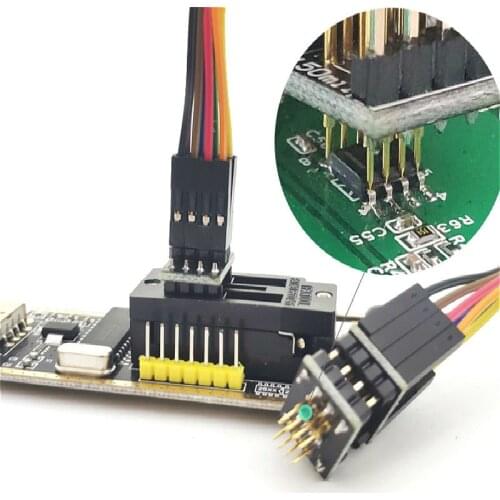 Burning Test Probe Pogo Pin 1.27 Chip SOP WSON DIP VSOP SPI FLASH 8P