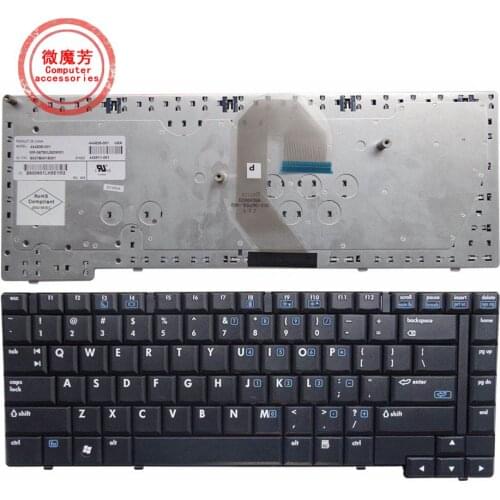 US Black New English keyboard FOR HP 6710B 6710S 6715B 6715S 6517S 6715 6712 6735s Laptop Keyboard