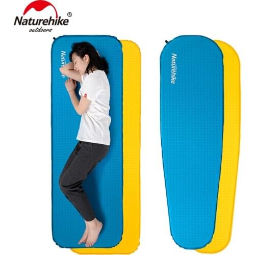 Naturehike Self-inflating Camping Mat Outdoor Camping Hiking air Mattress Sponge Sleeping Pad travel mat