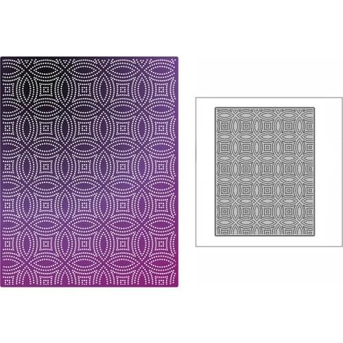 New DIY Nested Circles Ring Background Plate 2021 Metal Cutting Dies for Scrapbooking and Card Making Embossing Craft No Stamps