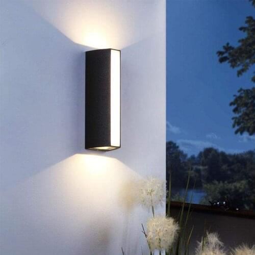 New LED modern simple courtyard stairway Aisle waterproof outdoor wall lamp