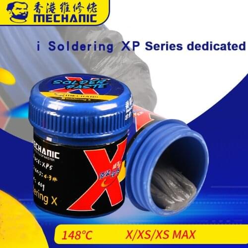 MECHANIC Lead Free Solder Flux Paste Low Temperature 148 Degrees Welding Paste Special for iPhone X XS XSMAX XR Motherboard Flux