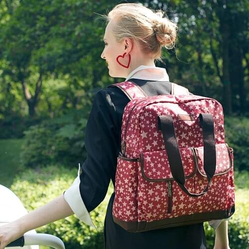 New mummy maternity nappy bag changing nurse travel baby diaper bags backpack for mother mom moms pregnant stroller waterproof