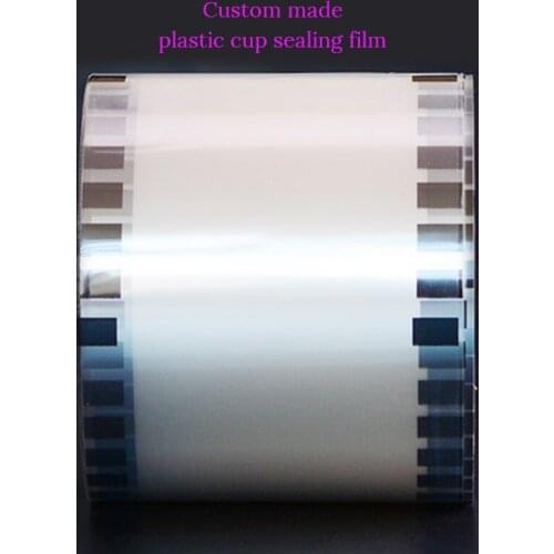 VENJOYIT 6 pcs/set custom-make plastic cup sealing film with own logo,bubble tea sealing film,coffee sealing film 3000x6pcs