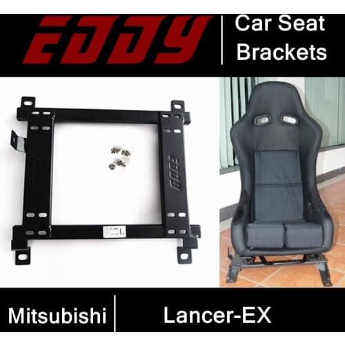 EDDY High Strength Car Seat Base for Mitsubishi Lancer-ex Iron Stainless Car Seat Mounting Brackets Auto Parts Accessories