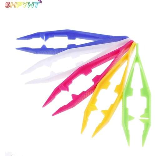 1/5pcs Funny Durable Children Kids Tools Tweezers Kids' Craft for Perler Bead New Design Random Color high quality