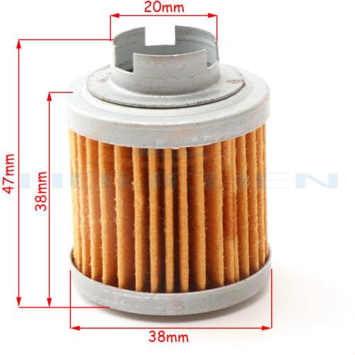 Oil Filter For Kitaco Clutch Cover Honda Grom 125 KTC-1002 Daytona Anima ZS190 190 Zhongshen 190 Engines Motorcycle