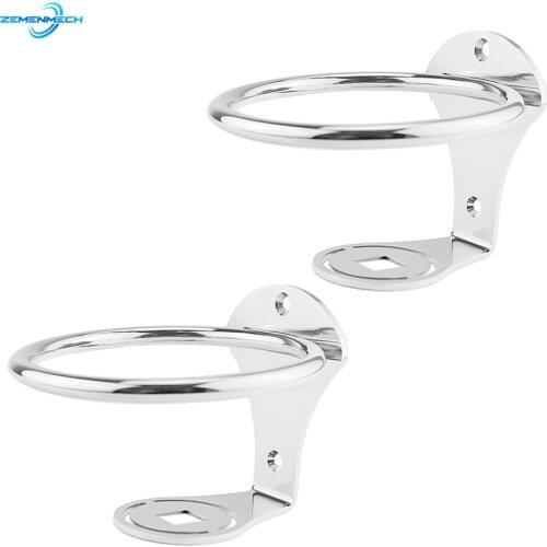 2PCS Boat Accessories 316 Stainless Steel Cup Drink Holder Can Bottle Holder Stand Mount Support Auto Car Marine Boat Truck RV