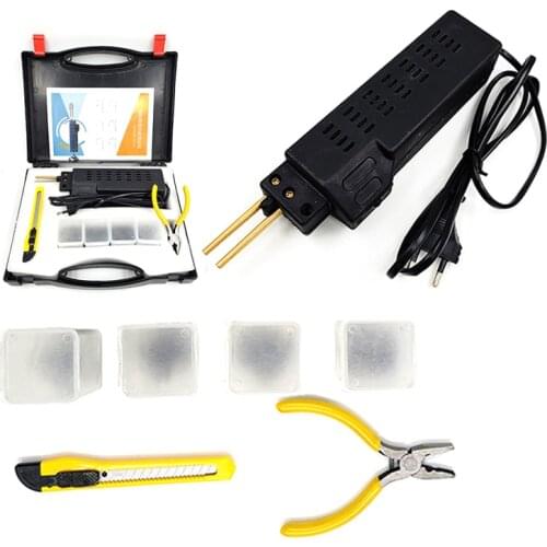 50W Hot Stapler Plastic Welding Machine Car Bumper Repair Kit Welding Repairing Machine Welder Gun Repair EU US Plug