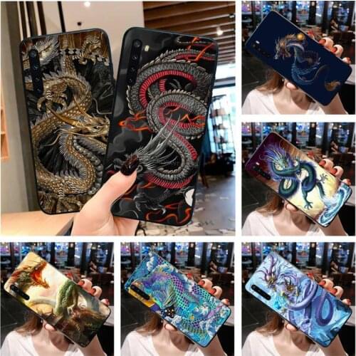 Chinese dragon design Phone Case for Xiaomi Mi Note 10 Lite Mi 9T Pro xiaomi 10 10 CC9 Pro